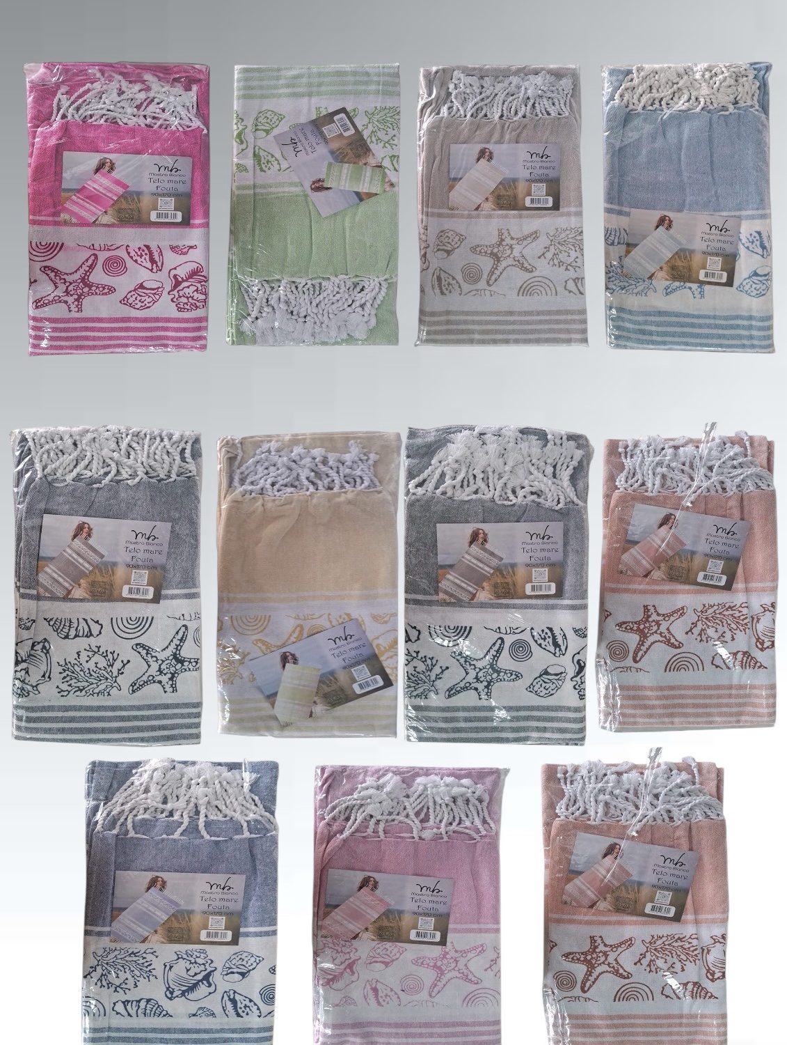 Telo Mare Fouta, Telo mare in Cotone